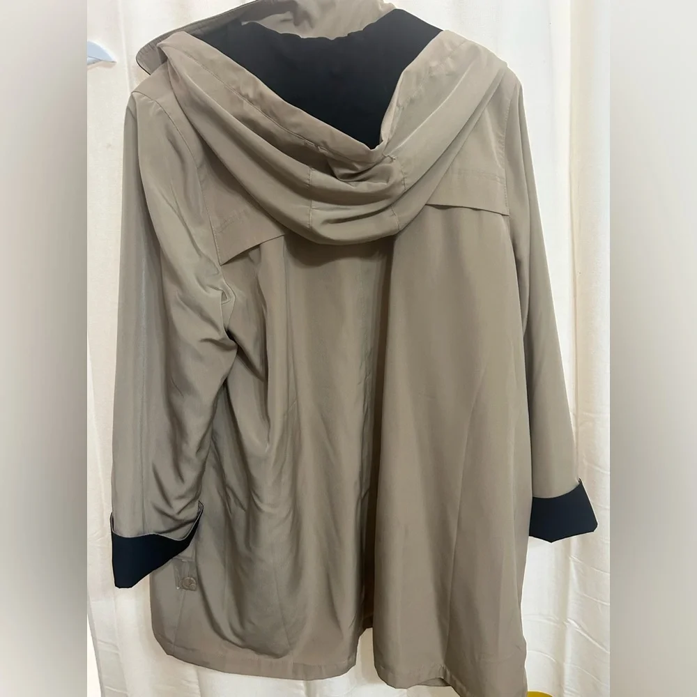 NorthStyle, Two-Tone, detachable lined,rain jacket, NWOT, size 3X - Picture 2 of 7